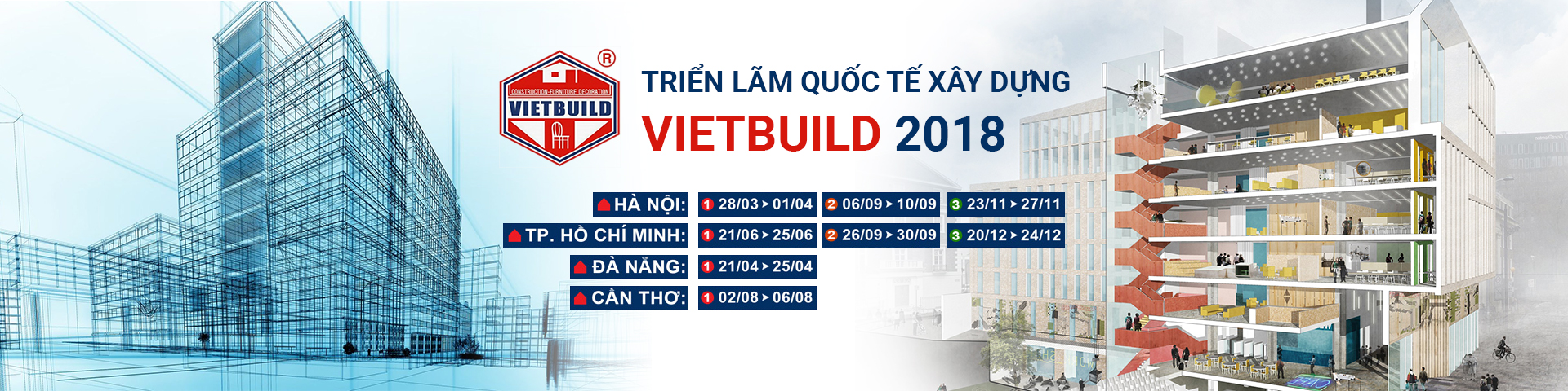 Bạn đang cần gian hàng hội chợ VIETBUILD 2018 ?