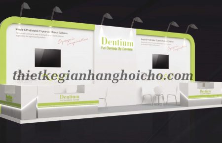 Dentium – Gian hàng triển lãm nha khoa tại Đại Học Y Dược Tp. HCM