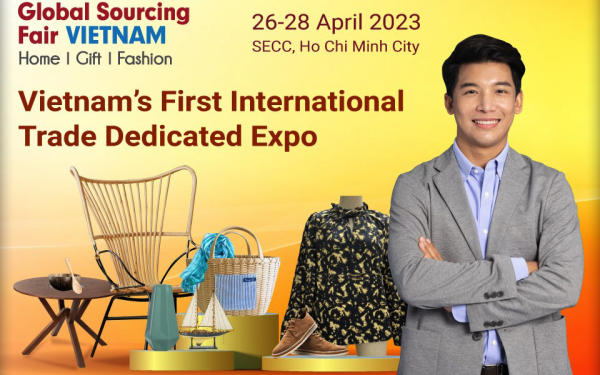 THI CÔNG BOOTH TRIỂN LÃM GLOBAL SOURCING FAIR VIỆT NAM 2023