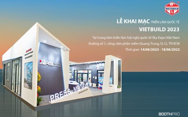 TRIỂN LÃM QUỐC TẾ VIETBUILD LẦN 2 – 2023  CHÍNH THỨC KHAI MẠC