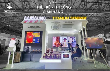 Thi công gian hàng hiệu quả và nhanh gọn tại Triển lãm Food & Hotel Vietnam 2024