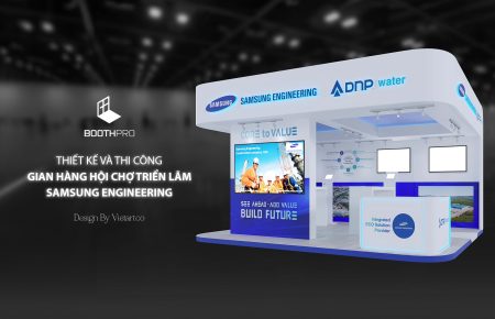 THIẾT KẾ THI CÔNG GIAN HÀNG SAMSUNG