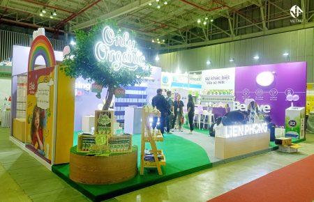 Vietbaby Fair 2024 – Thiết Kế và Thi Công Gian Hàng Triển Lãm Việt Baby 2024