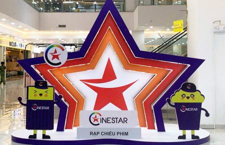 Thiết kế thi công booth activation chuyên nghiệp – RẠP CHIẾU PHIM CINESTAR!